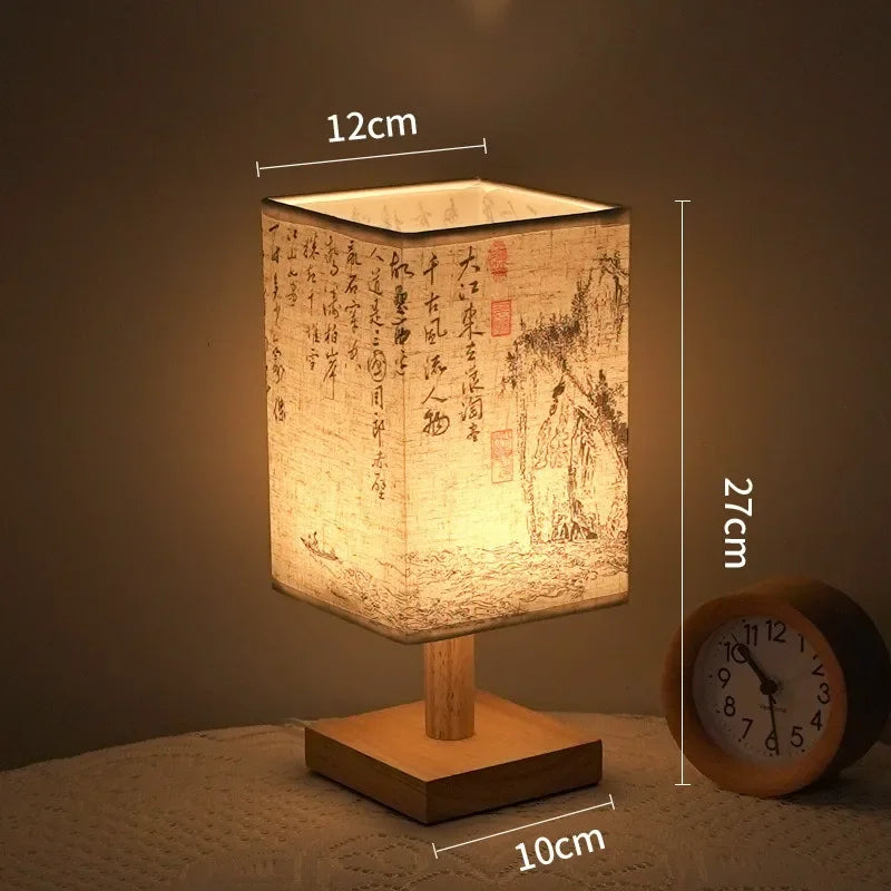 Minimalist Linen Lamp