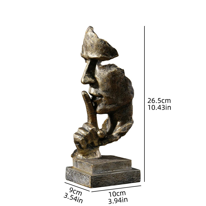 Silent Form™ Nordic Resin Sculpture