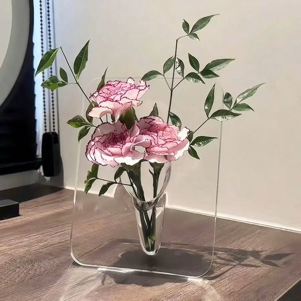 Frame Acrylic Flower Vase