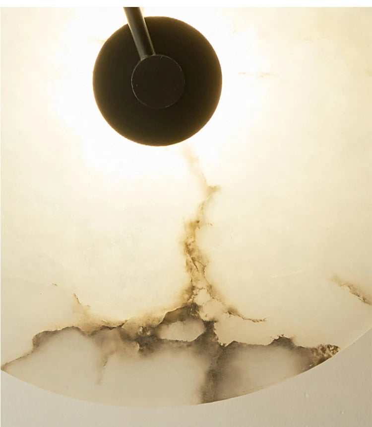 Nordic Marble Moon LED Wall Sconce