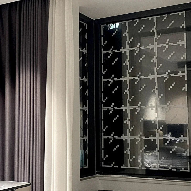 Pixel-Style Window Stickers