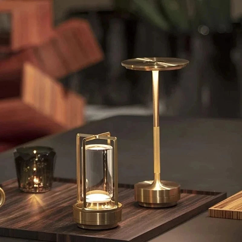 LuxeGlow™ Minimalist Touch Table Lamp